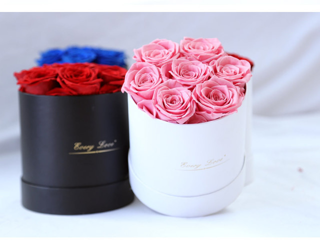 Długotrwałe czerwone róże w pudełku – idealne prezenty walentynkowe, urodzinowe, świąteczne - Wianko - 16