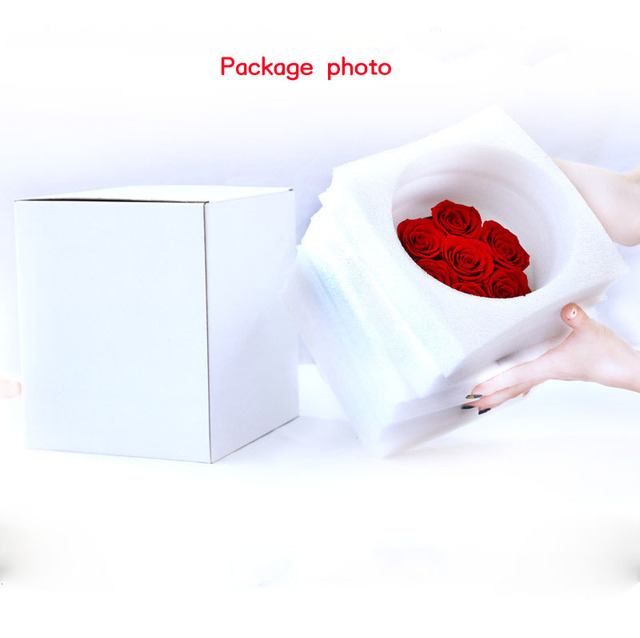 Długotrwałe czerwone róże w pudełku – idealne prezenty walentynkowe, urodzinowe, świąteczne - Wianko - 14