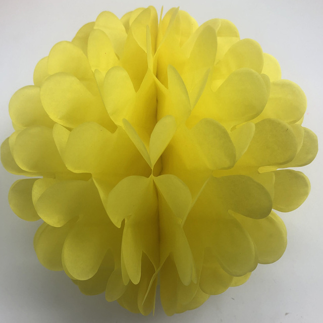 10 sztuk Papierowych Pomponów Wiszących Honeycombs - Dekoracyjne Kule z Kwiatów - Latarnie Ślubne - Wianko - 25