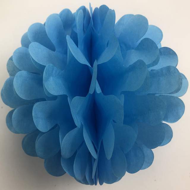 10 sztuk Papierowych Pomponów Wiszących Honeycombs - Dekoracyjne Kule z Kwiatów - Latarnie Ślubne - Wianko - 13
