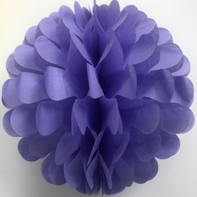10 sztuk Papierowych Pomponów Wiszących Honeycombs - Dekoracyjne Kule z Kwiatów - Latarnie Ślubne - Wianko - 16