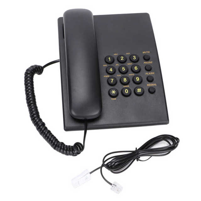 Pulpitowy telefon przewodowy KX-T435 z regulacją głośności i identyfikacją dzwoniącego - UK - Wianko - 4
