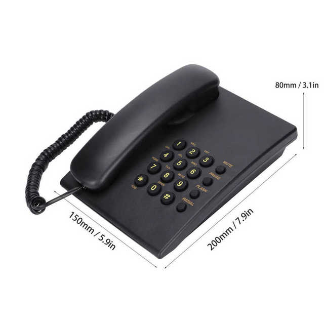 Pulpitowy telefon przewodowy KX-T435 z regulacją głośności i identyfikacją dzwoniącego - UK - Wianko - 10