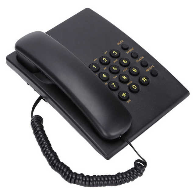 Pulpitowy telefon przewodowy KX-T435 z regulacją głośności i identyfikacją dzwoniącego - UK - Wianko - 6
