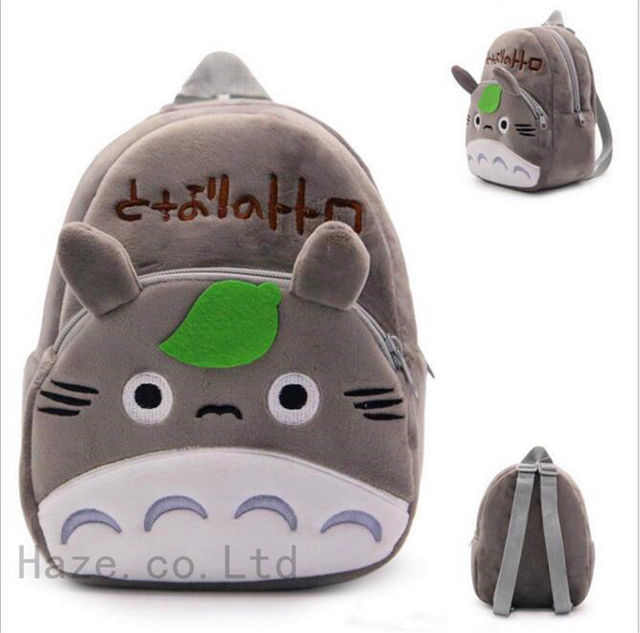Plecak dziecięcy Pluszowy plecak sąsiada Totoro anime kożuch książkowy prezenty - Wianko - 1