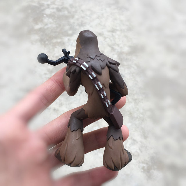 Figurka Chewbacca - model zabawki, dekoracyjna ozdoba, idealna do kolekcji dla dzieci - Wianko - 2