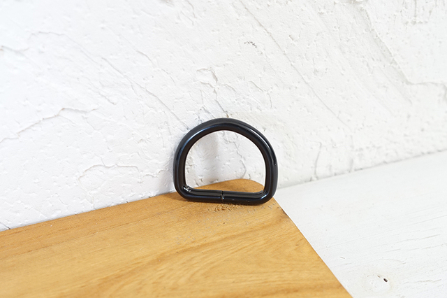 Metalowa klamra w kształcie litery D - pierścień półkola ze stopu cynku, wysoka jakość, platerowane, DIY, akcesoria (model DK-007H) - Wianko - 1