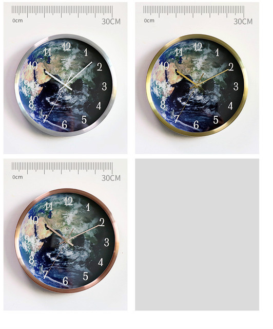 Zegar ścienny Luminous Number - nowoczesny i cichy, z ciemnym świecącym wykończeniem LED - Wianko - 4