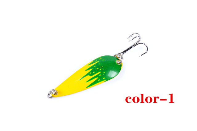 Łyżka na pstrąga przynęty Spinner Bait 4.2cm/5.7g - sztuczna woblerowa przynęta z cekinami i twardym VIB - do połowu karpia - Wianko - 20