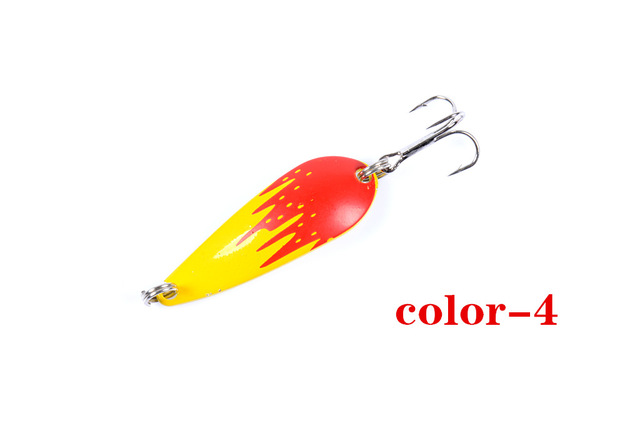 Łyżka na pstrąga przynęty Spinner Bait 4.2cm/5.7g - sztuczna woblerowa przynęta z cekinami i twardym VIB - do połowu karpia - Wianko - 23