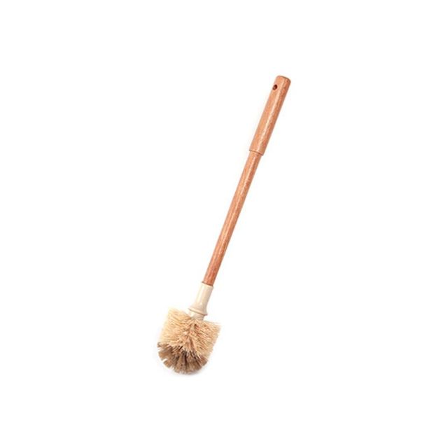 Długie drewniane szczotki do WC z uchwytem – idealne narzędzie do czyszczenia łazienki i kuchni - Wianko - 43
