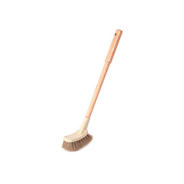 Długie drewniane szczotki do WC z uchwytem – idealne narzędzie do czyszczenia łazienki i kuchni - Wianko - 42