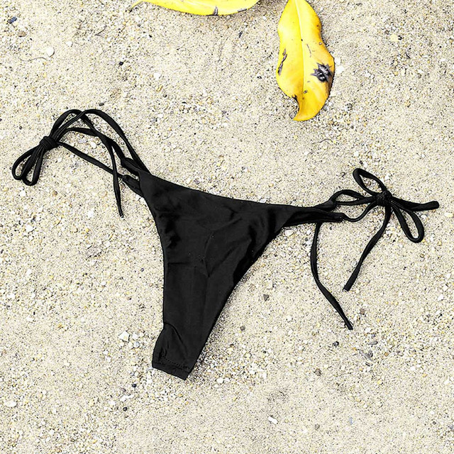 Kostium kąpielowy dla kobiet 2019 - brazylijski dół od bikini z bezczelnym sznurem bocznym i stringami - Wianko - 17