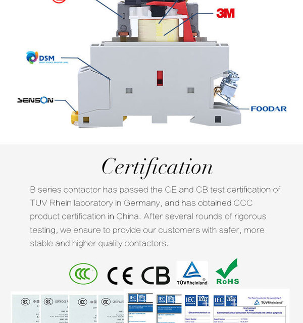 Stycznik modułowy 220V/230V AC na szynę DIN, 24V NC, 2NO/2NC lub 1NO/1NC DC, magnetyczny i inteligentny - gospodarstwo domowe - Wianko - 8