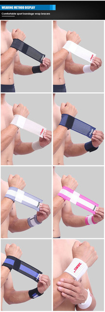 Elastyczny bandaż fitness na nadgarstek wykonany z bawełny - Ochraniacz na nadgarstek, tunel - Wianko - 13