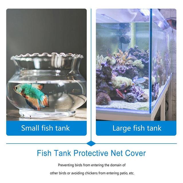 Siatka siatkowa ekran do akwarium - osłona DIY Fish Tank powietrza i ucieczka z siatki - Wianko - 3