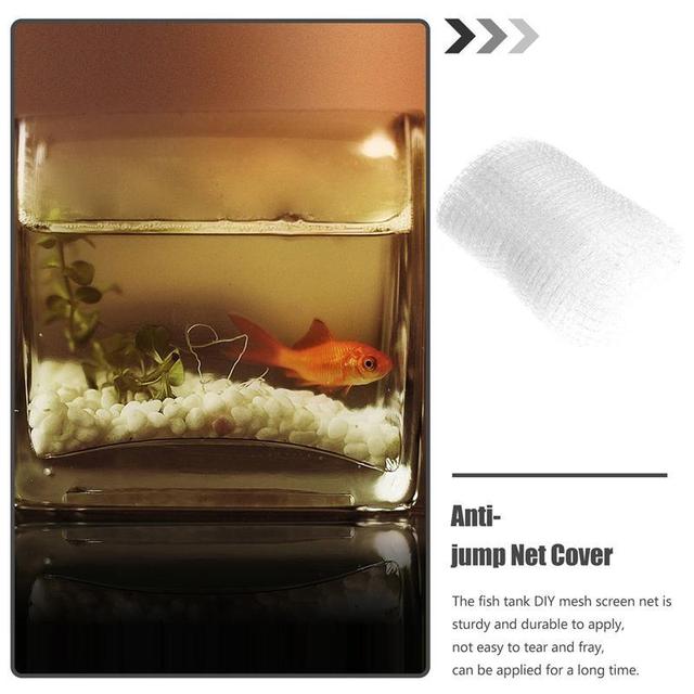 Siatka siatkowa ekran do akwarium - osłona DIY Fish Tank powietrza i ucieczka z siatki - Wianko - 8