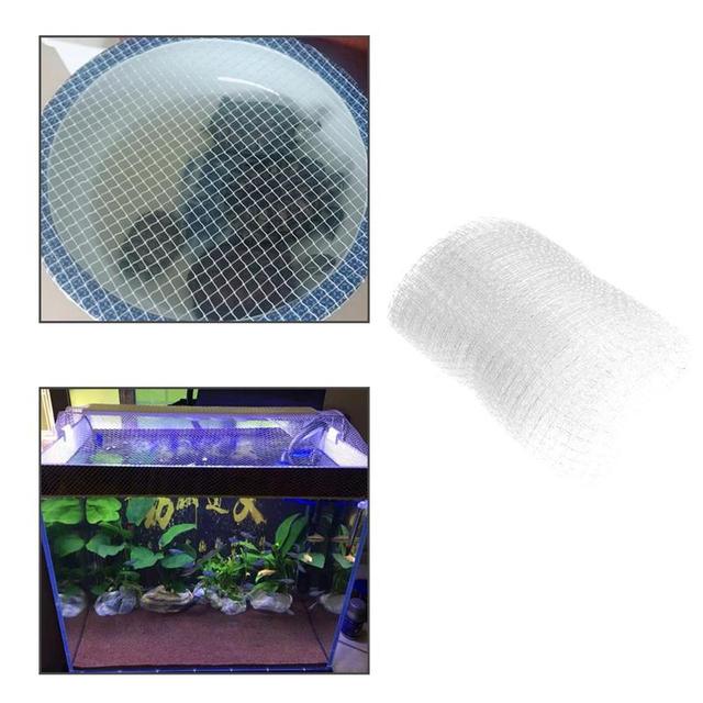 Siatka siatkowa ekran do akwarium - osłona DIY Fish Tank powietrza i ucieczka z siatki - Wianko - 5