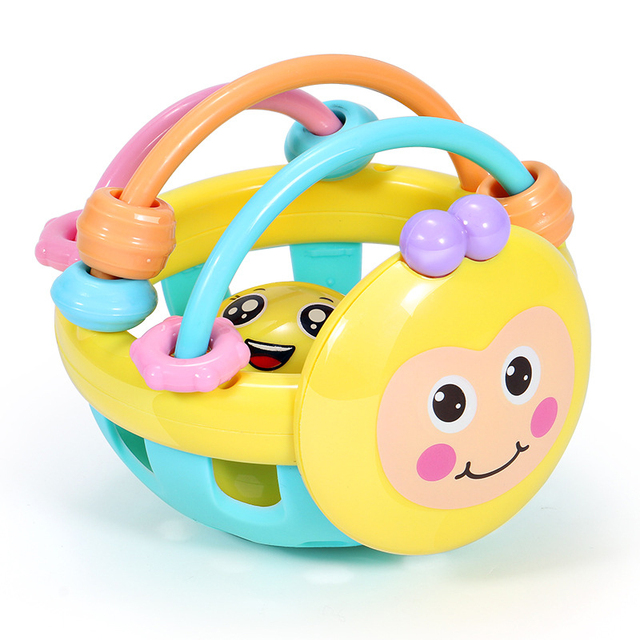 Zabawka dla niemowlaka: grzechotka z chwytem i gryzakiem - Wianko - 11