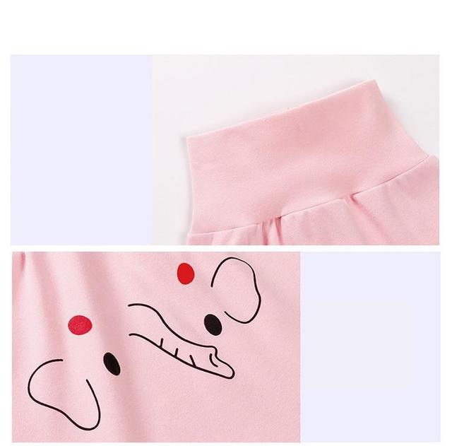 Spodnie bawełniane dla niemowląt - casualowe dla chłopców i dziewczynek, wersja long pants - Wianko - 6