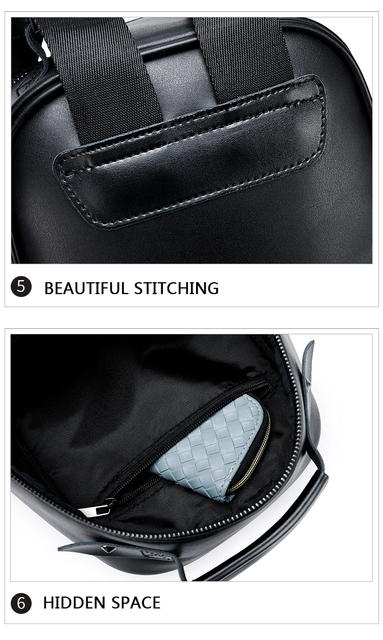 Fajny plecak DIOMO 3D sowa dla kobiet - wysoka jakość, kolor czarny - Wianko - 18