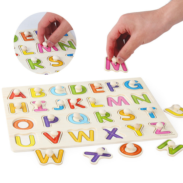 Drewniane puzzle Montessori 3D dla dzieci - zabawki edukacyjne do wczesnej edukacji niemowląt - Wianko - 6