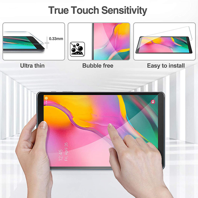 Szkło hartowane do Samsung Galaxy Tab A 10.1 2019 SM-T510 SM-T515 - pełna ochrona ekranu - Wianko - 6