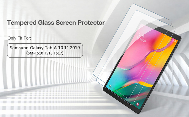 Szkło hartowane do Samsung Galaxy Tab A 10.1 2019 SM-T510 SM-T515 - pełna ochrona ekranu - Wianko - 1