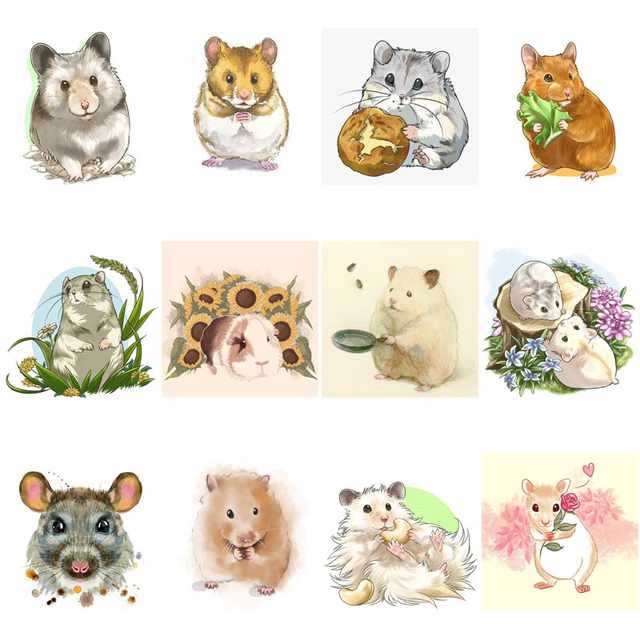 Zestaw do szycia mozaiki: Diamentowe malowanie 5D zwierzaki Cartoon DIY dla dzieci - Wianko - 2
