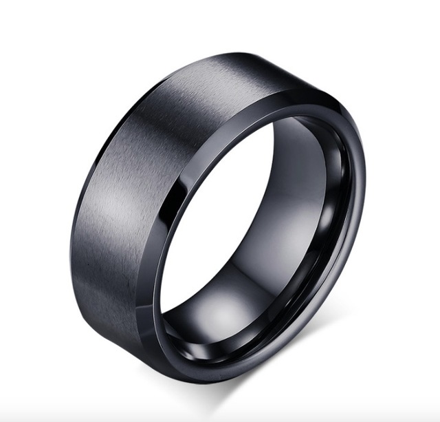 Personalizowany pierścień stalowy mix stylu biżuteria lot hurtownia nowy BR1 - stal nierdzewna, pierścienie+ - Wianko - 2