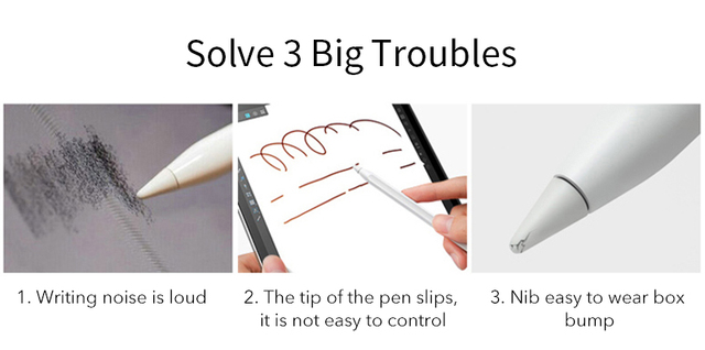 8 sztuk wymiennych silikonowych końcówek do Apple ołówka ekran dotykowy - długopis stylus - stalówka ochronna - skórzana obudowa - Apple ołówek 1 2 - Wianko - 3