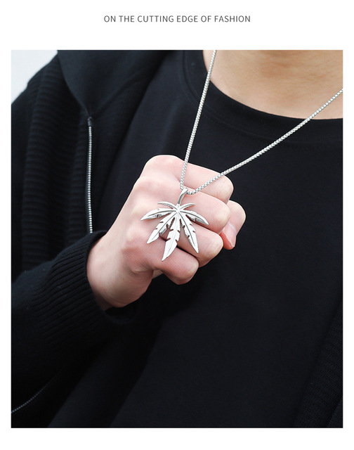Naszyjnik ze stali tytanowej - prosty wisiorek w kształcie gwiazdy sześcioramienny - męski i damski - popularna moda męska - tytanowy wisiorek - Wianko - 17