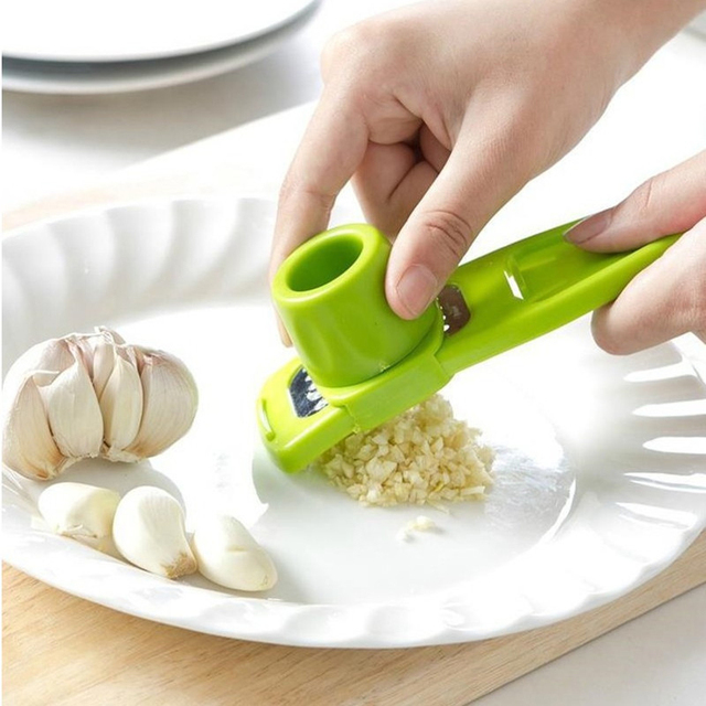 Wyciskacz do czosnku - narzędzie do szlifowania i kruszenia czosnku, przystosowane do użytku w kuchni i naczyń domowych - Wianko - 1