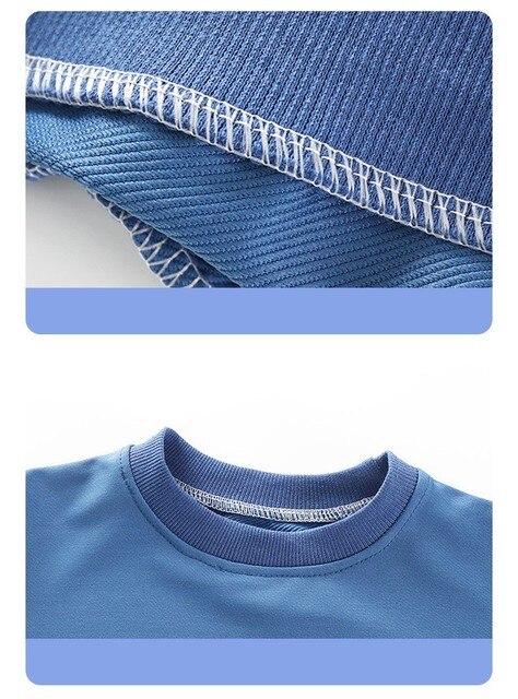 Dziecięce bluzy z kapturem i długim rękawem, jesienno-zimowa odzież dla chłopców - nadruk, bawełniane, 2-6 lat - Wianko - 6