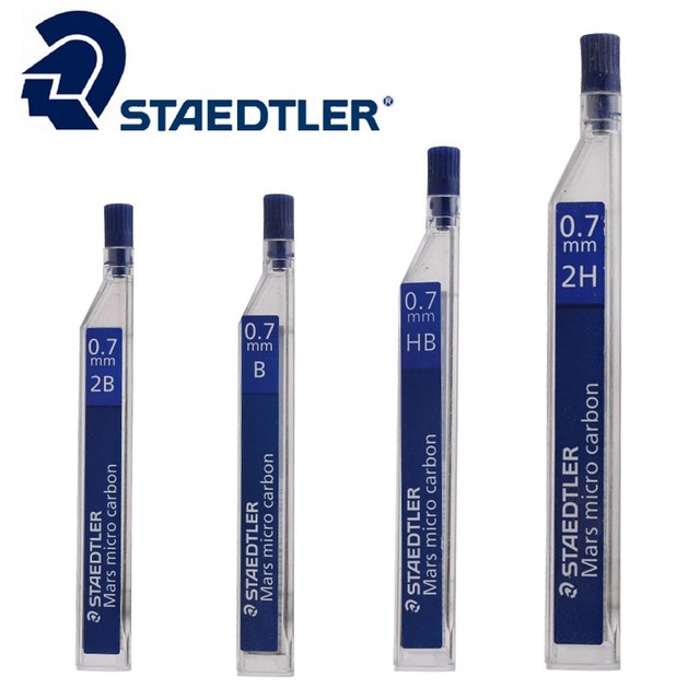 1 ołówek automatyczny STAEDTLER 250, 0.7mm, H/HB/B/2B, 12 tuby, profesjonalna klasa, rysunek, malarstwo - Wianko - 17