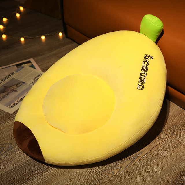 Pluszowa poduszka wielofunkcyjna o kształcie owocu - banan, awokado, jabłko - Wianko - 8