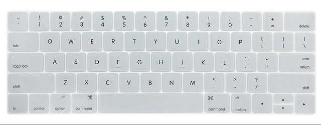 Wodoodporna osłona klawiatury na Macbook Pro 13.3 '' i Pro 15.4'' z Touch Bar (wersja amerykańska, A1706 A1707, rok 2017) - Wianko - 5