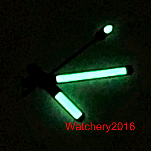 Zegarek C3 igły zielony Luminous Fit NH35A NH36A 4R35 4R36 7029 stereoskopowe trójwymiarowy srebrny zestaw - Wianko - 4