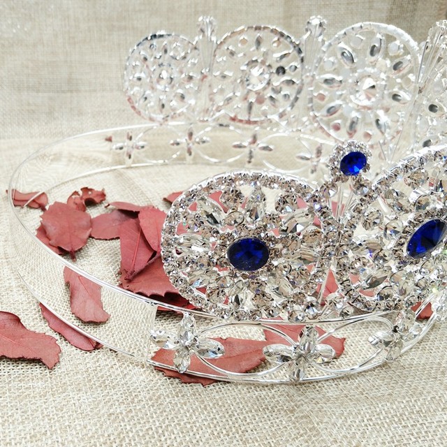 Luksusowa koronkowa tiara Miss World z kolorowymi kamieniami ozdobnymi - Wianko - 16