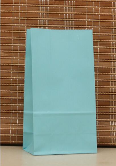 Partia 10 sztuk małych papierowych torebek upominkowych w 2 stylach - Polka Dot, kolorowe. Wymiary: 18x9x6 cm - Wianko - 15
