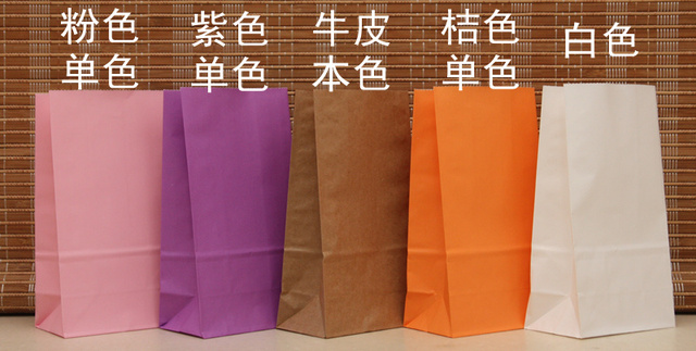 Partia 10 sztuk małych papierowych torebek upominkowych w 2 stylach - Polka Dot, kolorowe. Wymiary: 18x9x6 cm - Wianko - 2