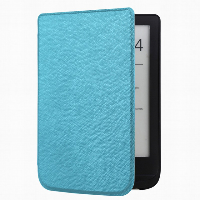 Skórzany pokrowiec Slim e-book do PocketBook 616/627/632/ Touch Lux 4/ Basic Lux 2 - ochrona i styl - Wianko - 9