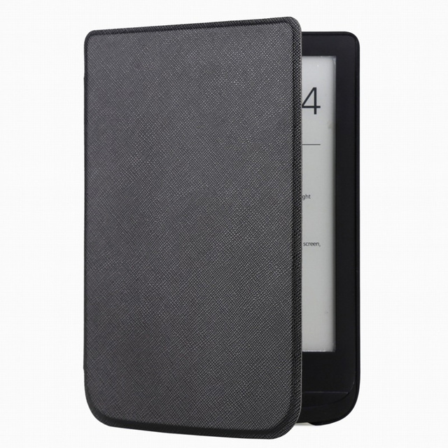 Skórzany pokrowiec Slim e-book do PocketBook 616/627/632/ Touch Lux 4/ Basic Lux 2 - ochrona i styl - Wianko - 7