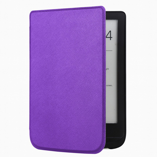 Skórzany pokrowiec Slim e-book do PocketBook 616/627/632/ Touch Lux 4/ Basic Lux 2 - ochrona i styl - Wianko - 11