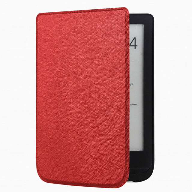 Skórzany pokrowiec Slim e-book do PocketBook 616/627/632/ Touch Lux 4/ Basic Lux 2 - ochrona i styl - Wianko - 10