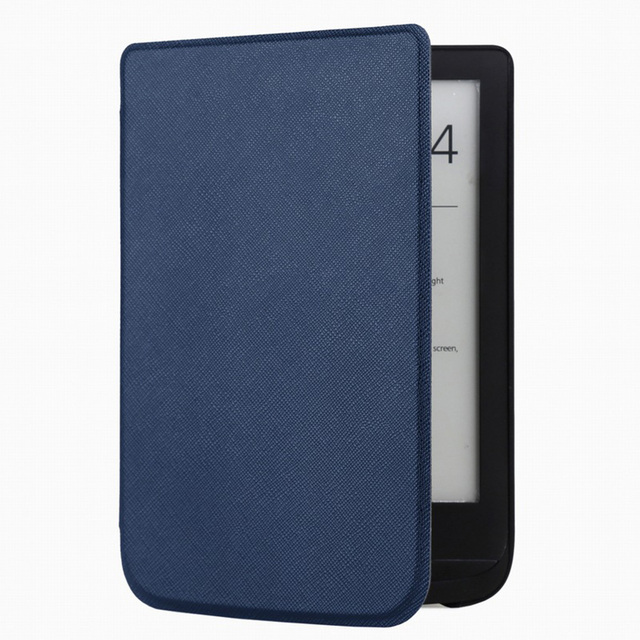 Skórzany pokrowiec Slim e-book do PocketBook 616/627/632/ Touch Lux 4/ Basic Lux 2 - ochrona i styl - Wianko - 12