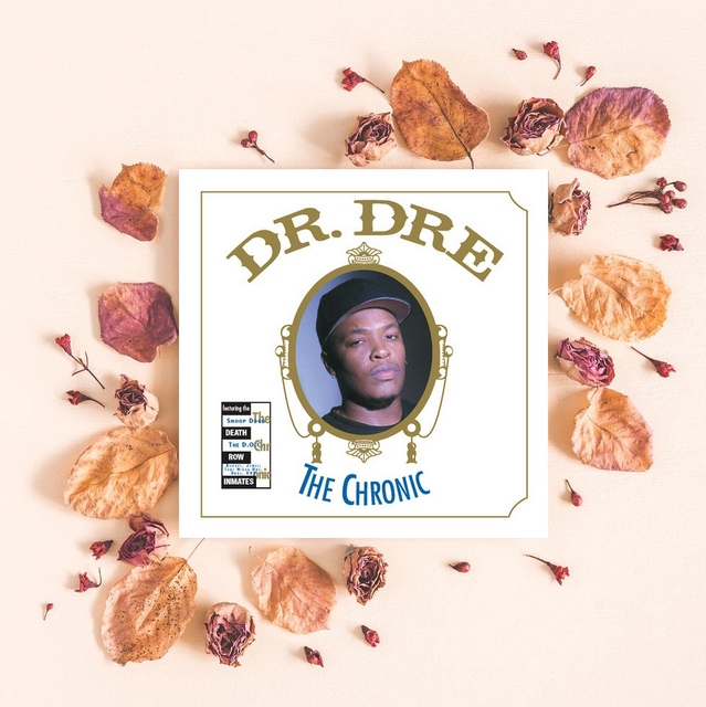Plakat na płótnie z okładką albumu Dr. Dre Chroniczna - dekoracja ścienna malarstwo rap hip hop gwiazda muzyki - Wianko - 4