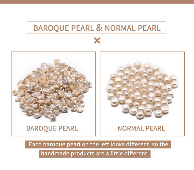 Zestaw biżuterii damskiej z oryginalną, naturalną perłą słodkowodną – bransoletka, pierścień, wielowarstwowa (XS0008) - Wianko - 9