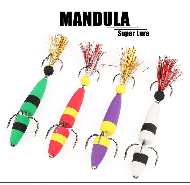 Miękka przynęta W.P.E Mandula Fishing Lure XL - SwimBait Multicolor Bass Lure Fishing Wobbler Pesca (2 sztuki) - Wianko - 1