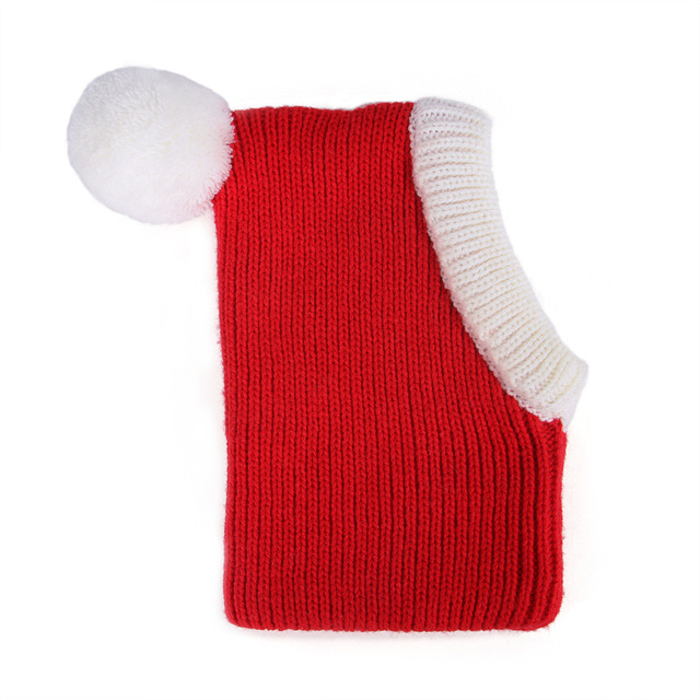 Zimowa czapka świąteczna dla psa - ciepła, mała, dla małych i średnich psów - Wianko - 8